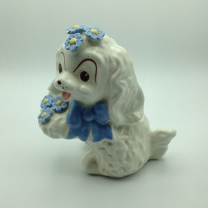 Vintage 1970s Cocker Spaniel Dog Planter